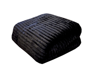 100% poliestera pleds 160x200 cm MELNS- 21208