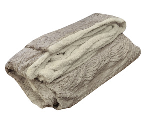 100% poliestera divkārtu pleds 200x220 cm PELĒKS- 22603