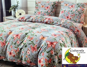 100% mikrošķiedras (plīša) gultas veļas kompl. 200x200 cm- 22501