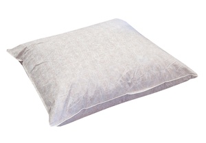 Dabīgu putnu spalvu un dūnu pildījuma spilvens 70x70 cm GAIŠS BRONZAS- 22388