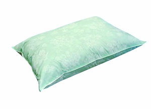 Dabīgu putnu spalvu un dūnu pildījuma spilvens 50x70 cm ZAĻŠ- 23157