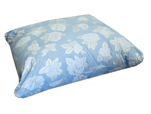 Dabīgu putnu spalvu un dūnu pildījuma spilvens 50x60 cm ZILS- 23241