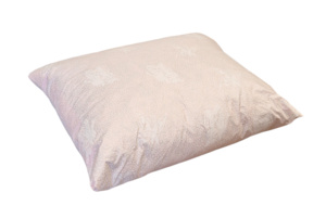 Dabīgu putnu spalvu un dūnu pildījuma spilvens 50x60 cm MAIGI ROZĀ- 23242