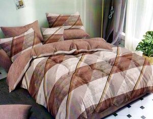 Kokvilnas satīna 3D gultas veļas kompl.200x200 cm- 19953