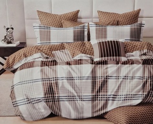 Kokvilnas (satīna) segas pārvalks 200x220 cm AR SLĒDZI- 22680