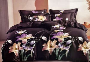 Kokvilnas (satīna) segas pārvalks 200x200 cm AR SLĒDZI- 23030