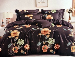 Kokvilnas (satīna) segas pārvalks 200x200 cm AR SLĒDZI- 23087