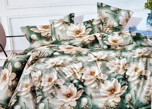 Kokvilnas (satīna) segas pārvalks 150x200 cm AR SLĒDZI- 23130