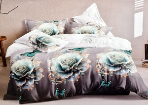 Kokvilnas (satīna) segas pārvalks 180x200 cm AR SLĒDZI- 23144