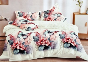 Kokvilnas (satīna) segas pārvalks 180x200 cm AR SLĒDZI- 23145