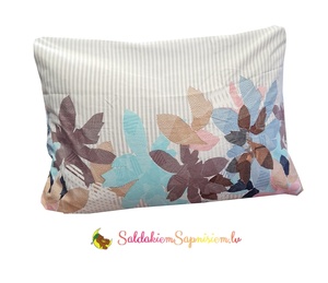 Kokvilnas (satīna) spilvendrāna AR SLĒDZI 70x80 cm- 22144