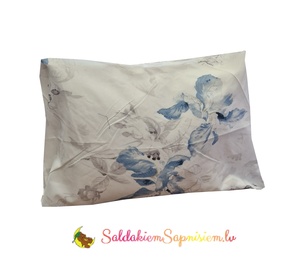 Kokvilnas (satīna) spilvendrāna AR SLĒDZI 50x70 cm- 22165