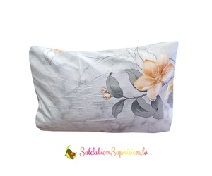 Kokvilnas (satīna) spilvendrāna AR SLĒDZI 70x80 cm- 22333