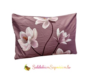 Kokvilnas (satīna) spilvendrāna AR SLĒDZI 50x70 cm- 22355