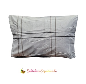 Kokvilnas (satīna) spilvendrāna AR SLĒDZI 70x80 cm- 22664