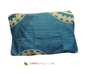 Kokvilnas (satīna) spilvendrāna AR SLĒDZI 50x70 cm- 22908