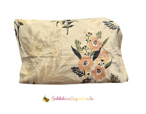 Kokvilnas (satīna) spilvendrāna AR SLĒDZI 50x70 cm- 22909