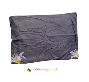 Kokvilnas (satīna) spilvendrāna AR SLĒDZI 50x70 cm- 23036