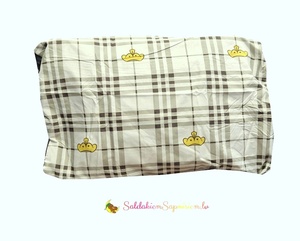 Kokvilnas (satīna) spilvendrāna AR SLĒDZI 70x80 cm- 23072