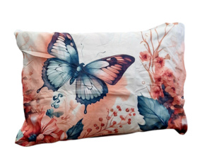 Kokvilnas (satīna) spilvendrāna AR SLĒDZI 70x80 cm- 23146