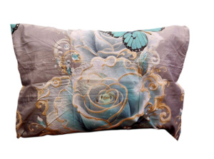 Kokvilnas (satīna) spilvendrāna AR SLĒDZI 50x70 cm- 23151