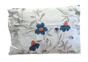 Kokvilnas (satīna) spilvendrāna AR SLĒDZI 50x70 cm- 23336