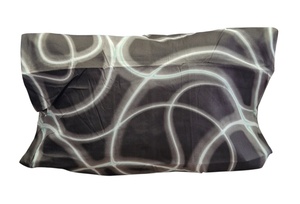 Kokvilnas (satīna) spilvendrāna AR SLĒDZI 50x70 cm- 23588