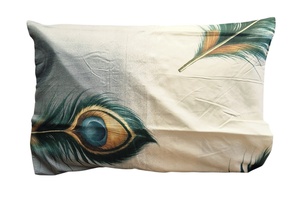 Kokvilnas (satīna) spilvendrāna AR SLĒDZI 70x80 cm- 23729