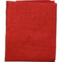 Kokvilnas (satīna) palags 200x230 cm SARKANS- 23631