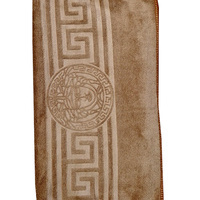 100% mikrošķiedras dvielis VERSACE 35x75 cm BRŪNS- 22844