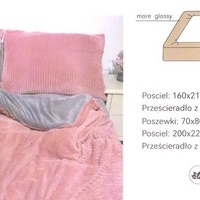 100% mikrošķiedras gultas veļas kompl. 200x220 cm GAIŠROZĀ- 19802