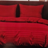100% mikrošķiedras gultas veļas kompl. AR LĪNIJĀM 200x220 cm BRODO- 21608