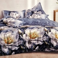 Kokvilnas (satīna) 3D gultas veļas kompl.200x220 cm- 22186