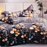 Kokvilnas (satīna) 3D gultas veļas kompl.200x220 cm- 22187