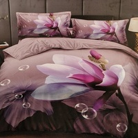 Kokvilnas (satīna) 3D gultas veļas kompl.200x220 cm- 22192