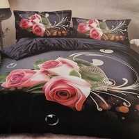 Kokvilnas (satīna) 3D gultas veļas kompl.200x220 cm- 22197