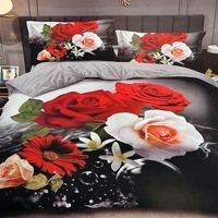 Kokvilnas (satīna) gultas veļas kompl.140x200 cm- 22227