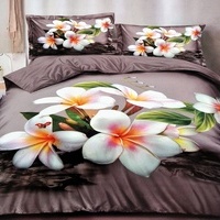 Kokvilnas (satīna) 3D gultas veļas kompl.200x220 cm- 22252