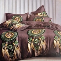 Kokvilnas (satīna) 3D gultas veļas kompl.200x220 cm- 22367