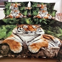 Kokvilnas (satīna) 3D gultas veļas kompl.200x220 cm- 22377