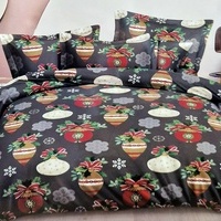 Kokvilnas (satīna) 3D gultas veļas kompl. BEZ PALAGA 200x220 cm- 22616