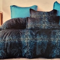 Kokvilnas (satīna) 3D gultas veļas kompl.200x220 cm- 22687