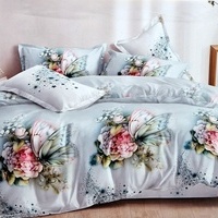 Kokvilnas (satīna) 3D gultas veļas kompl.200x220 cm- 22689