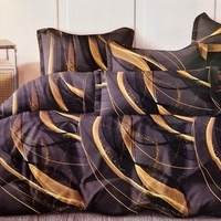 Kokvilnas (satīna) 3D gultas veļas kompl.200x220 cm- 22697