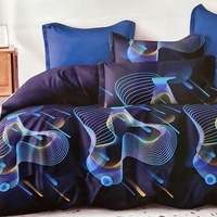 Kokvilnas (satīna) 3D gultas veļas kompl.200x220 cm- 22707