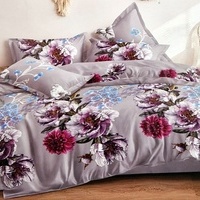 Kokvilnas (satīna) 3D gultas veļas kompl.200x220 cm- 22709