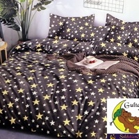 Kokvilnas (satīna) 3D gultas veļas kompl. BEZ PALAGA 200x220 cm- 22725