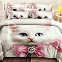 Kokvilnas (satīna) 3D gultas veļas kompl.160x200 cm- 22795