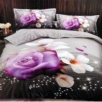 Kokvilnas (satīna) 3D gultas veļas kompl.160x200 cm- 22801