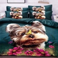 Kokvilnas (satīna) 3D gultas veļas kompl.200x220 cm- 22825